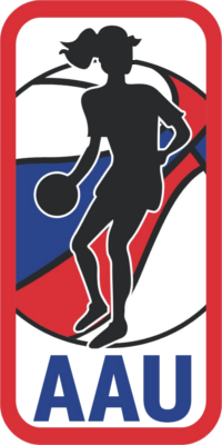 AAU Girls Basketball PNG Logo